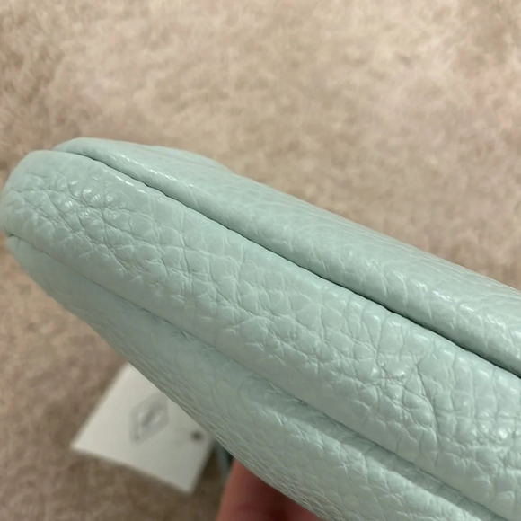 NWT FOSSIL FOSSIL Tessa Misty Jade Leather Cowhide Crossbody Bag - Picture 9 of 13